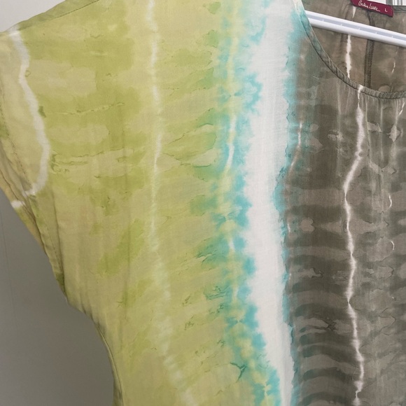 Barbara Lesser silk tunic Ladies L - Picture 4 of 8